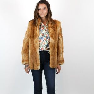 1970s JACQUES SAINT LAURENT FUR COAT